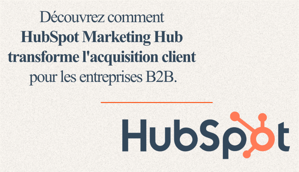 Comment utiliser HubSpot Marketing Hub pour les entreprises B2B de taille moyenne ? 6 Tableau de bord de HubSpot Marketing Hub utilisé par une entreprise B2B de taille moyenne pour générer des leads.