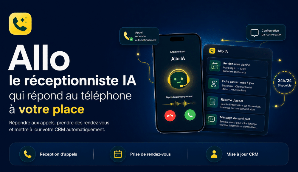 Allo : le réceptionniste IA qui répond au téléphone à votre place (et se configure depuis Claude) 2 allo-CRM-ia-digital64