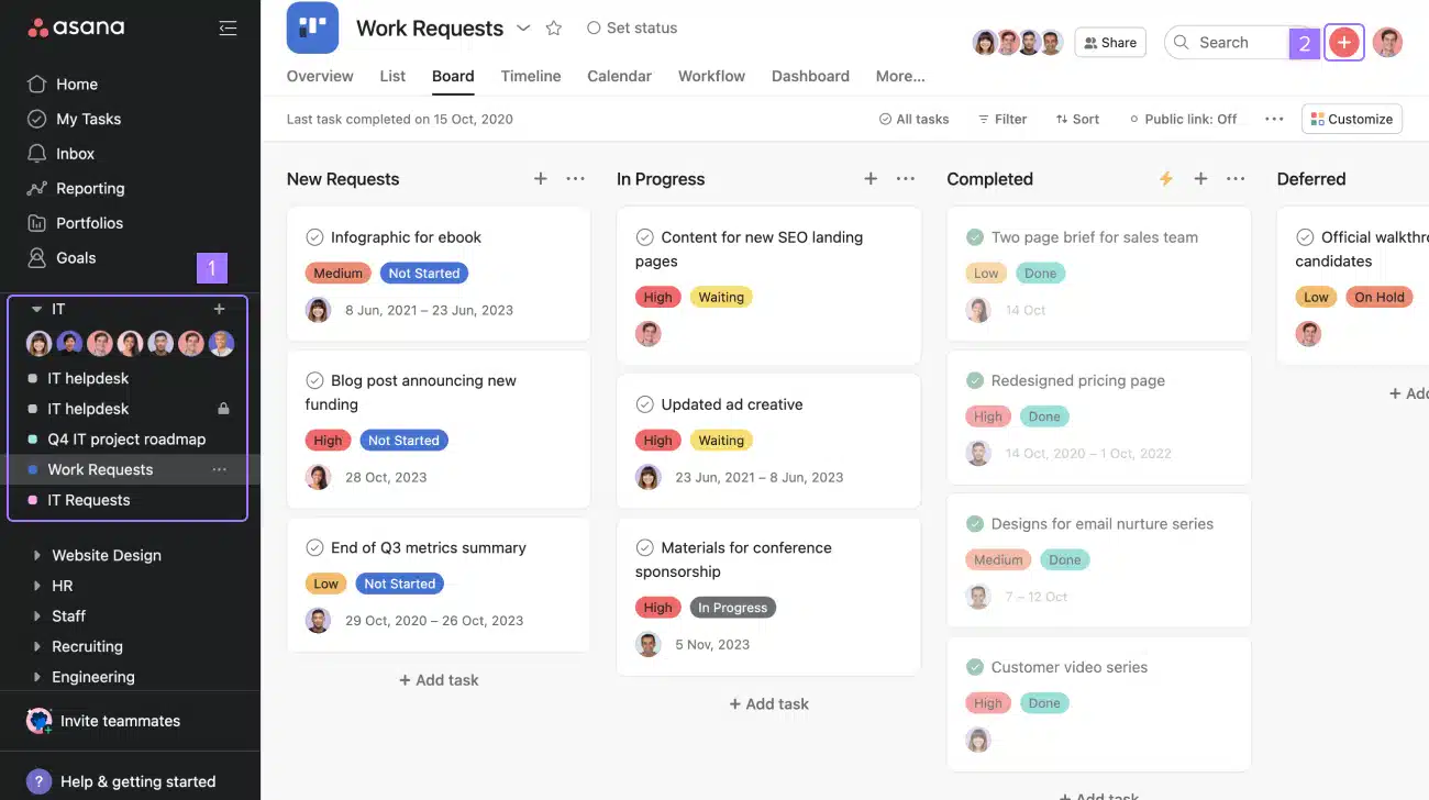 asana-kanban-board Asana Kanban