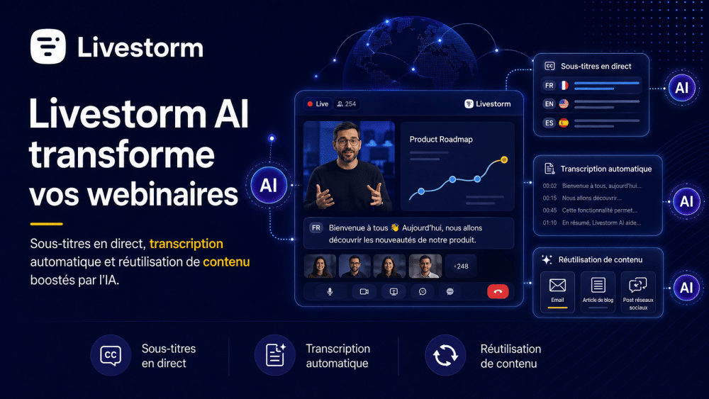 Livestorm AI : comment l'intelligence artificielle transforme vos webinaires 6 livestorm-ai-transforme-webinaires